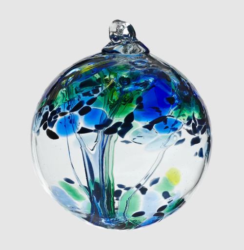 Glass Orb - Tree of Kindness