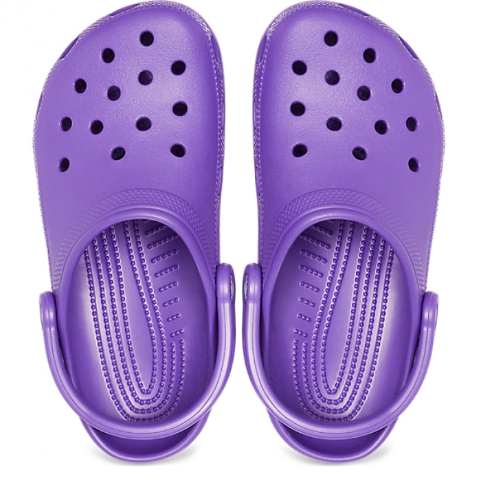 Neon clearance purple crocs