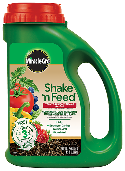 Miracle-Gro Shake 'N Feed 10-15-10 Tomato, Fruits, & Vegetables Fertilizer