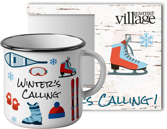 Hot Chocolate Mug Set - Winter's Calling