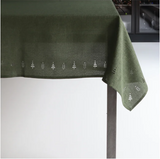 Table Cloth - Tree Hemstitch (Forest)