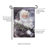 Garden Flag - Santa in the Winter