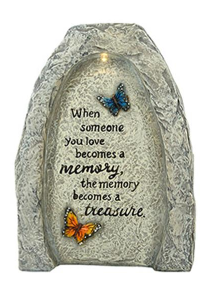 Memorial Stone - When Someone You Love Becomes a Memory LED