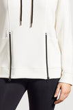Top - Funnel Neck with Pockets (Cream)