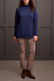 Sweater - Raglan Sleeve Cowl Neck (Sapphire)