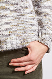 Sweater - Space Dye Mock Neck (Aloe)