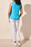 Top - Polo Sleeveless (Cerulean)