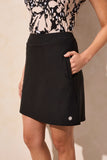 Skort - Textured Scuba (Black)