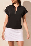 Top - Dolman Polo (Black)