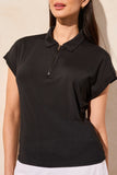 Top - Dolman Polo (Black)