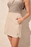 Skort - Pull On with Pockets (Pebble)