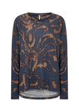 Top - Biara (Navy Melange)