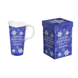 Travel Mug - If Kisses Were Snowflakes