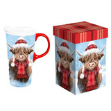 Travel Cup - Highland Cow