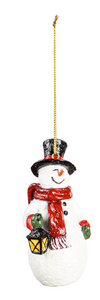 Ornament - Snowman with Red Scarf