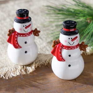 Salt & Pepper Shakers - Snowmen