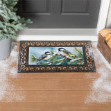 Switch Mat - Sassafras Winter Chickadee Friends