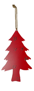 Ornament - Tree (Red)