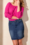 Skort - Pull On Denim
