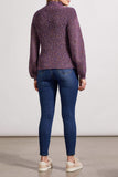 Sweater - Oversized Funnel Neck (Raisin)