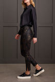 Ankle Pant - Audrey Bronze Foil Print