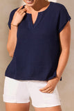 Sweater - Side Slit with Extended Shoulder (Nautical)