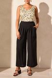Pant - Stretch Woven Flowy (Black)