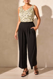 Pant - Stretch Woven Flowy (Black)