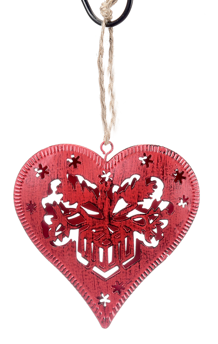 Ornament - Heart (Red)