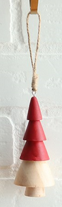 Ornament - Pine Tree Red