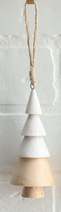 Ornament - Pine Tree White