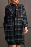 Jacket - Boucle Plaid with Notch Collar