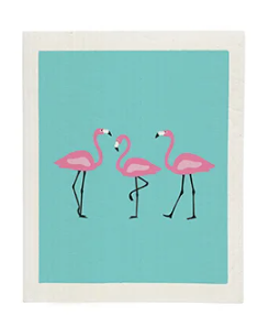 Swedish Dishcloth - Flamingo