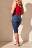 Capri - Audrey Pull On Denim