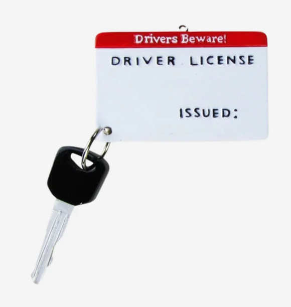 Ornament - Driver's Licence