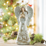 Angel Decor - Wood Carved Finish