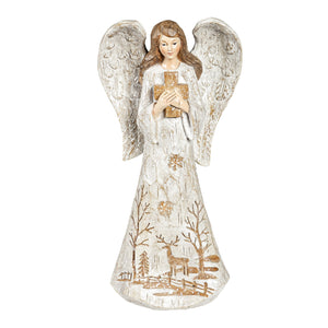 Angel Decor - Wood Carved Finish