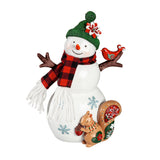 Snowman Decor - With Squirrel