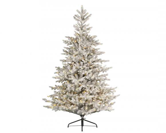 Artificial Tree - Frosted Grandis Lit 7.5'