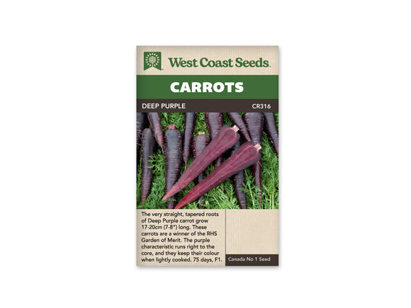 Carrot - Deep Purple (Seeds)
