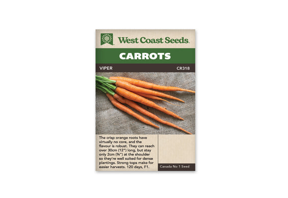 Carrots - Viper F1 (Seeds)