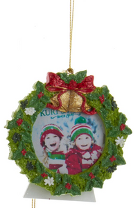 Ornament - Photo Frame Wreath