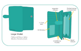 Wallet - Garden Goat Teal