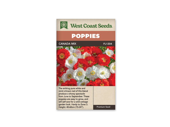 Poppy - Canada Mix (Seeds)
