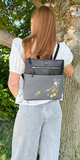 Handbag - Convertible Backpack Daisy Gray