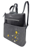 Handbag - Convertible Backpack Daisy Gray
