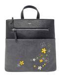Handbag - Convertible Backpack Daisy Gray