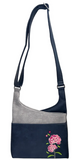 Crossbody Bag - Peony Messenger Blue