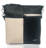 Crossbody Bag - Barrie Two-Tone Black
