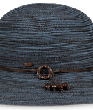Women's Short Brim Hat - Sophia (Navy)